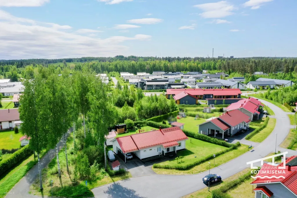 Vista aerea - Modern Detached House with Sauna in Joensuu
