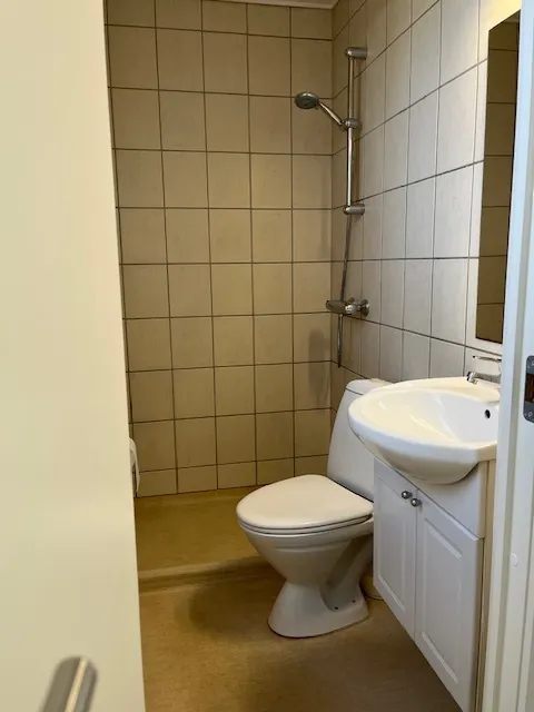 Vannitoad - Bright 2-Bedroom Flat in Hjørring Centre