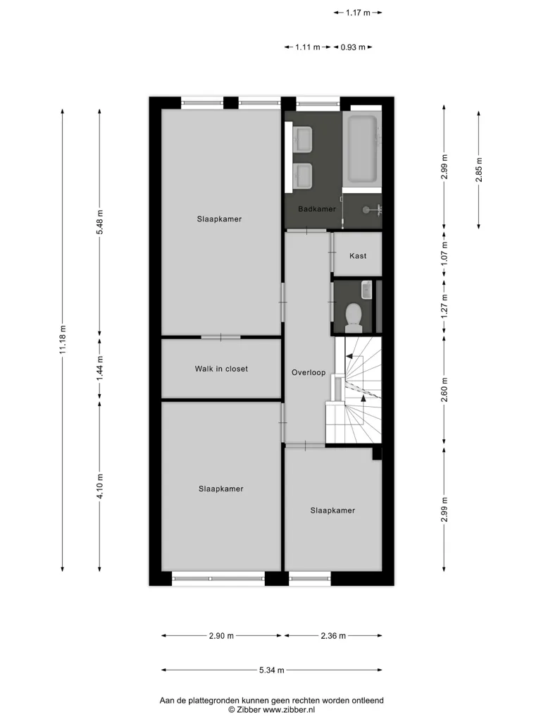 Plan - Dijkwoning with Uiterwaarden View in Arnhem-Zuid
