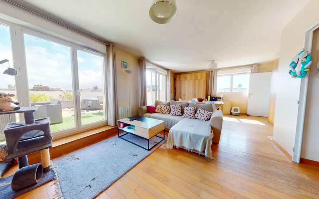Soggiorno - Apartment with Terraces in Le Havre