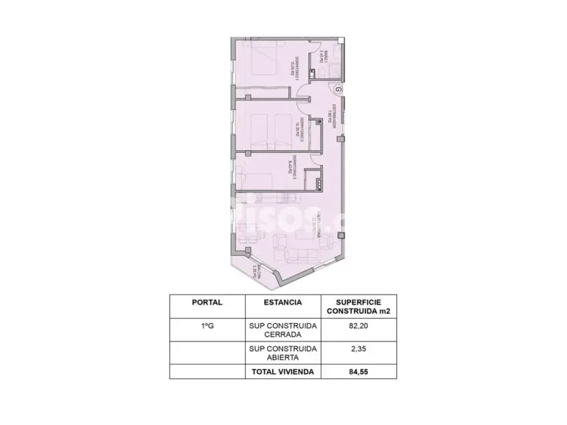 Plan - Bright Apartment with Terrace in Ribeira