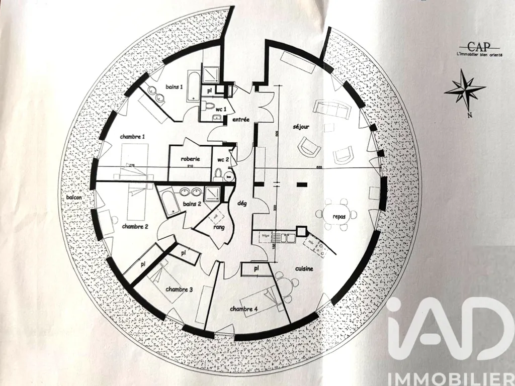Appartement T6/T7 avec Balcon Panoramique à Vertou