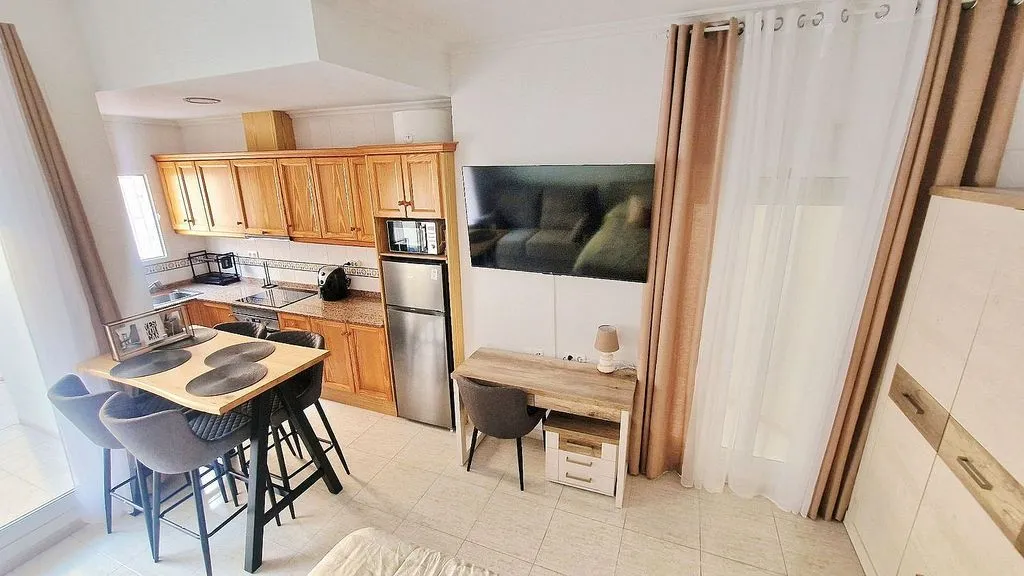 Cucina - Studio with Pool in Torrevieja Centre