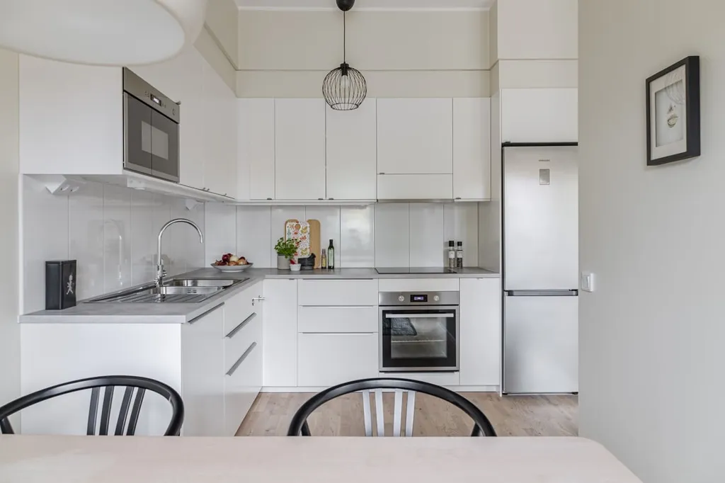 Cuisine - Modern Two-Bedroom with Garden in Central Malmö