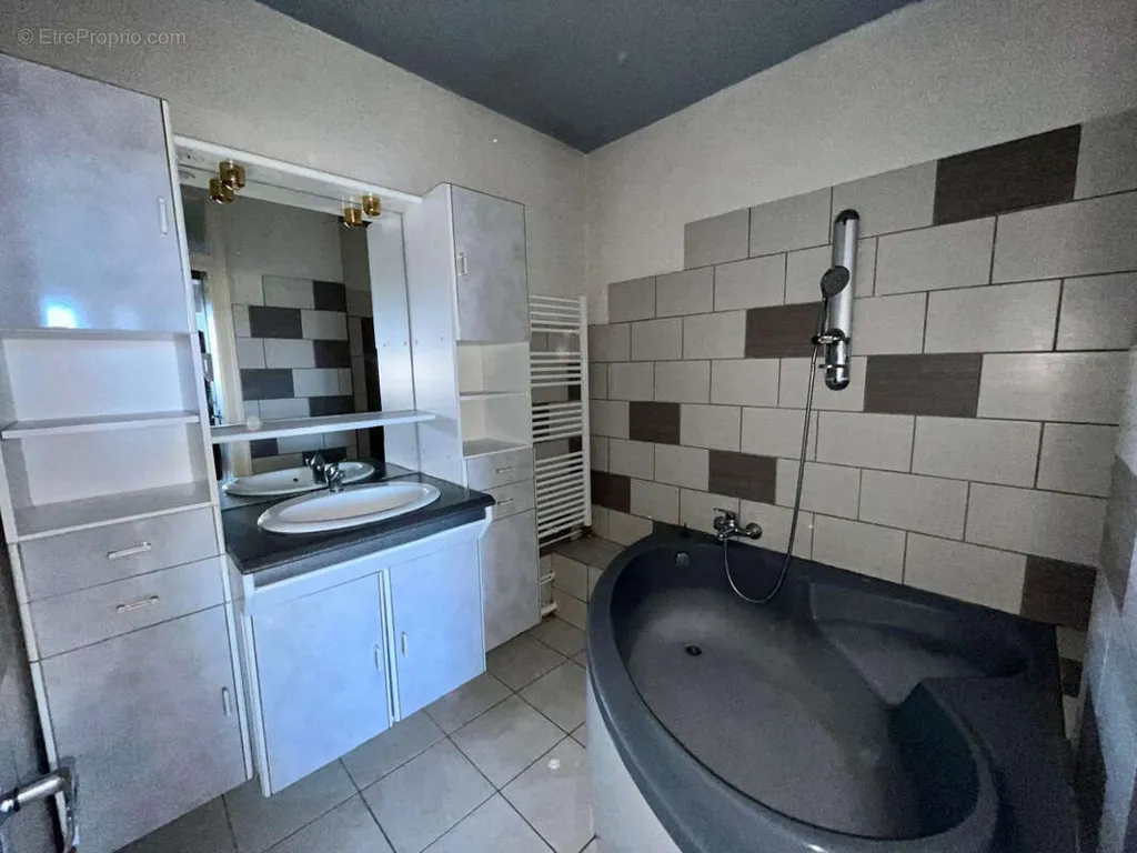 Bathrooms - T3 Apartment with Balcony in Clermont-Ferrand