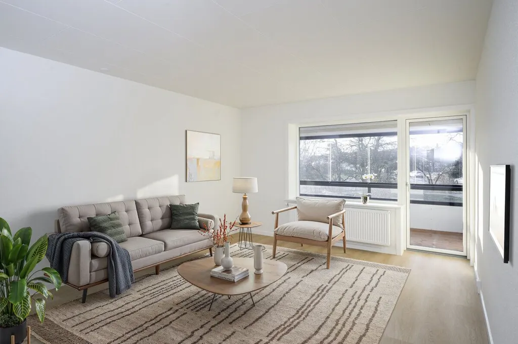 Living Room - Apartment with Elevator in Aalborg SØ