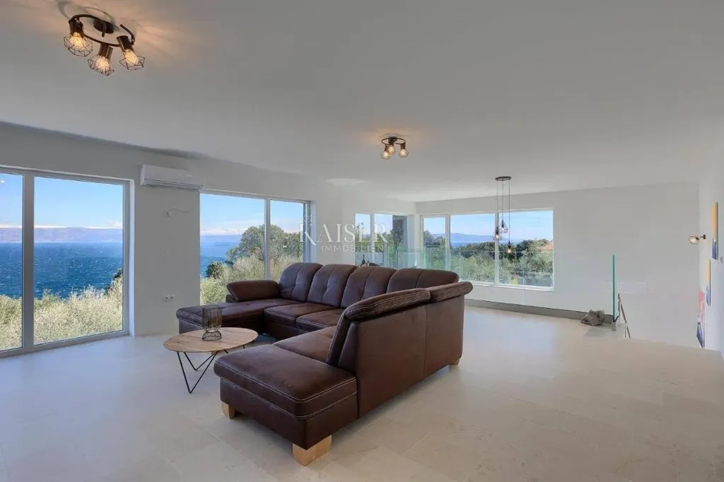 Soggiorno - New Villa with Pool near Labin