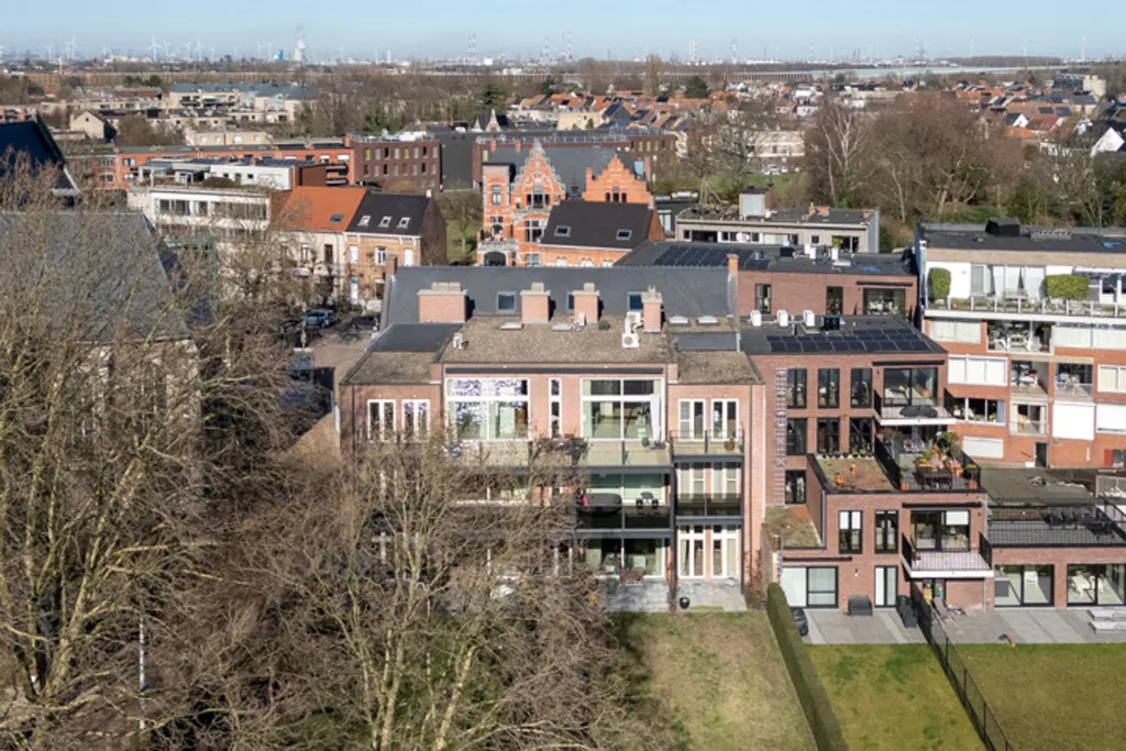 Õhuvaade - Penthouse with River View near Antwerp