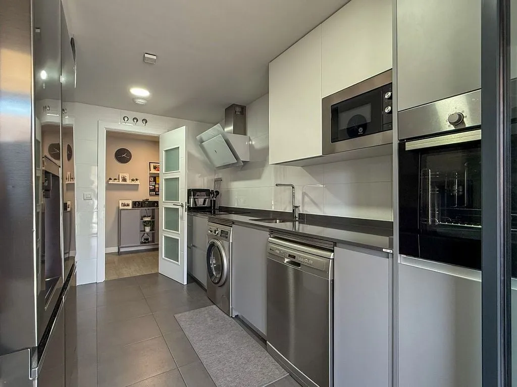 Köök - Apartment with Pool and Terrace in Aguas Vivas