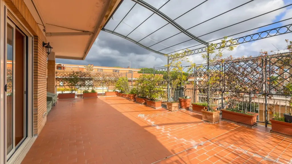 Terrasse - Penthouse with Terraces in Rome