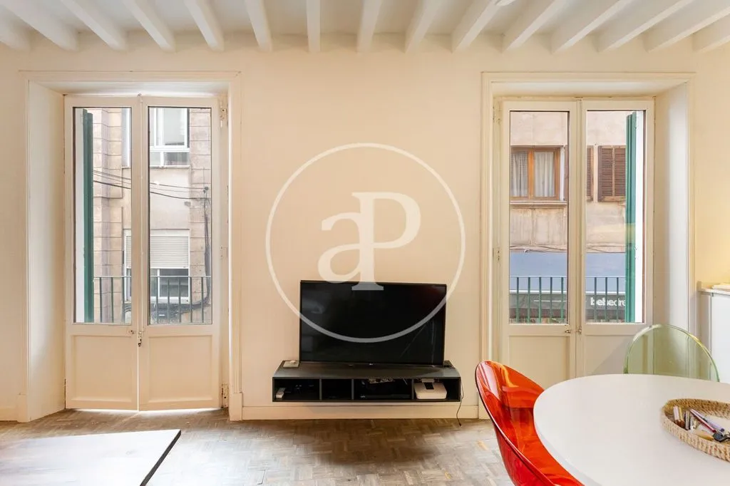 Séjour - Charming 2-Bedroom Apartment in Palma's Old Town