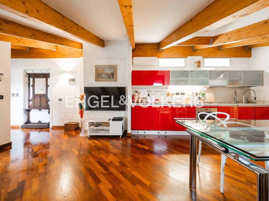 Séjour - Rustic Mansard with Terrace in Bologna