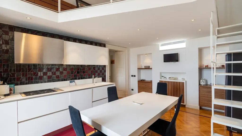 Cucina - Rustic Apartment with Solarium in Lecce