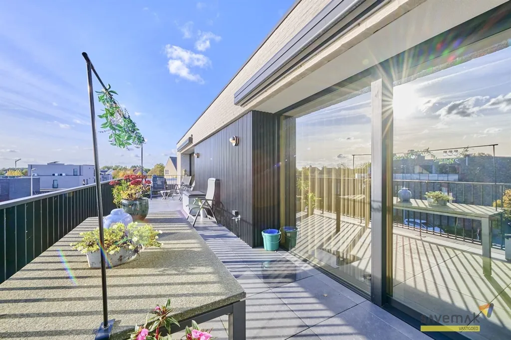 Balcony - Penthouse with 31m² Terrace near Lommel Centre