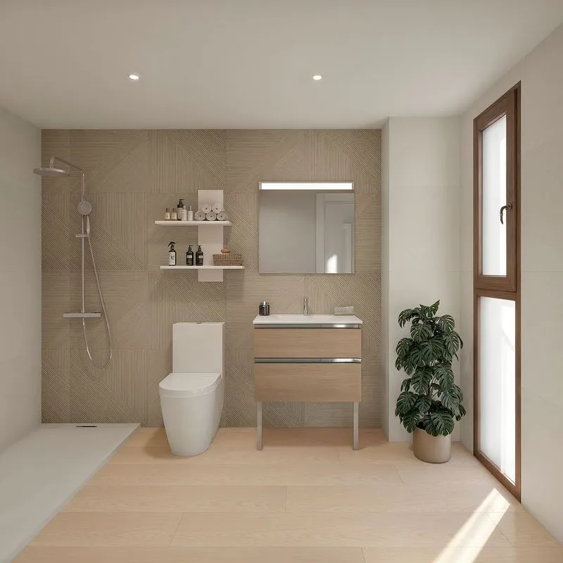 New Flat with Air Conditioning in Badalona