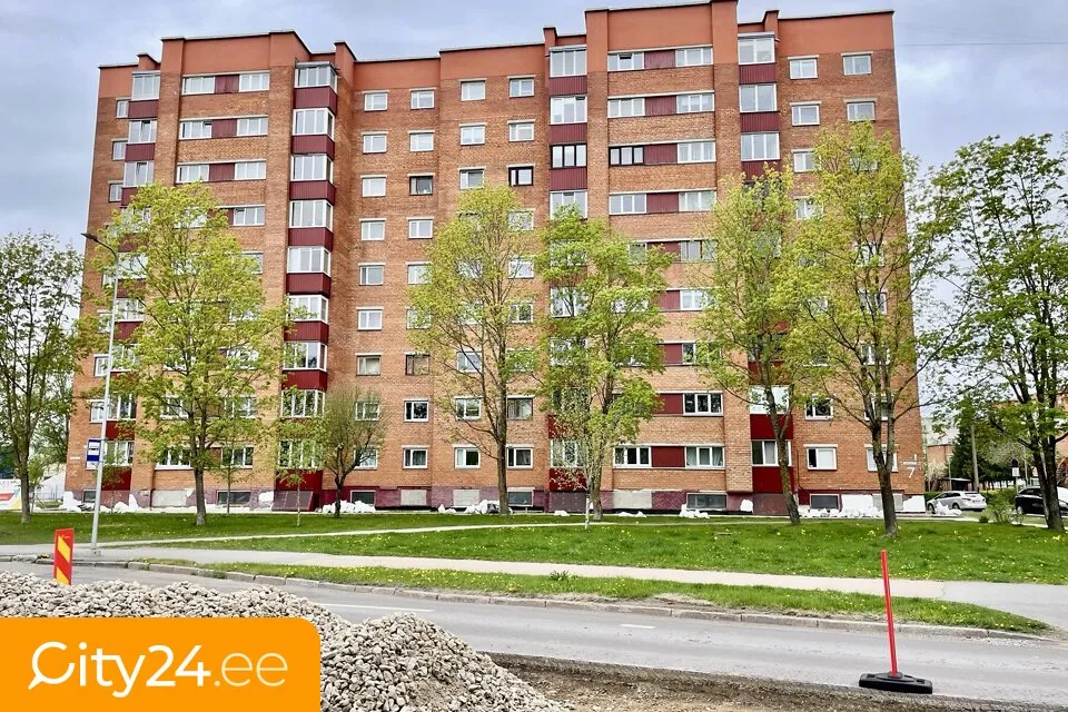 Exterior - Renovated Flat with Balcony in Narva