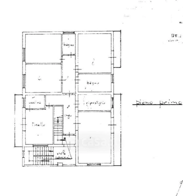 Plan - Rustic Apartment with Private Garden in Coreglia Antelminelli