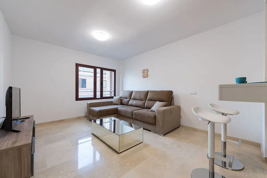 Living Room - Modern Flat with Terrace in Guanarteme