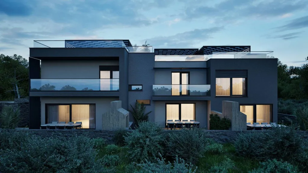 Esterno - Four-Bedroom Duplex with Sea View in Vodice