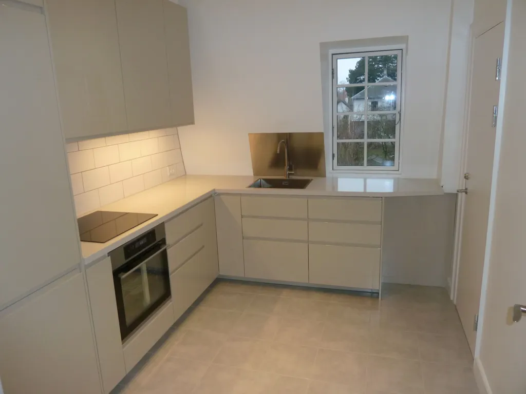 Cucina - Villa Apartment with Park View in Charlottenlund