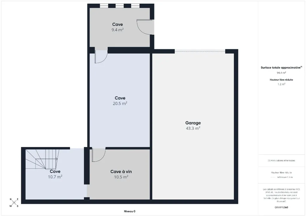 Plan - Maison avec Jardin Sud-Est à Durbuy