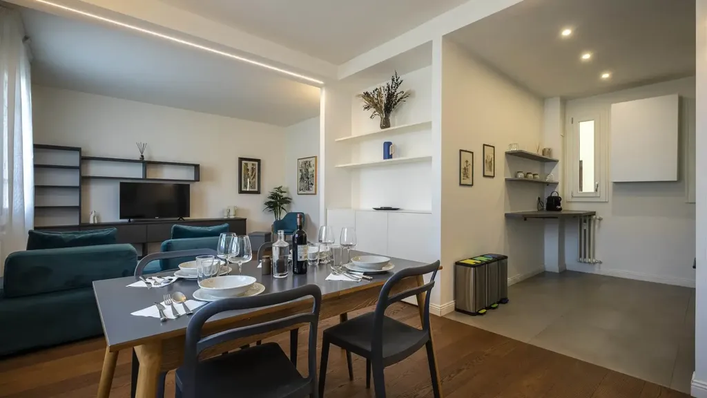 Salle à manger - Apartment with Ponte Vecchio View in Florence