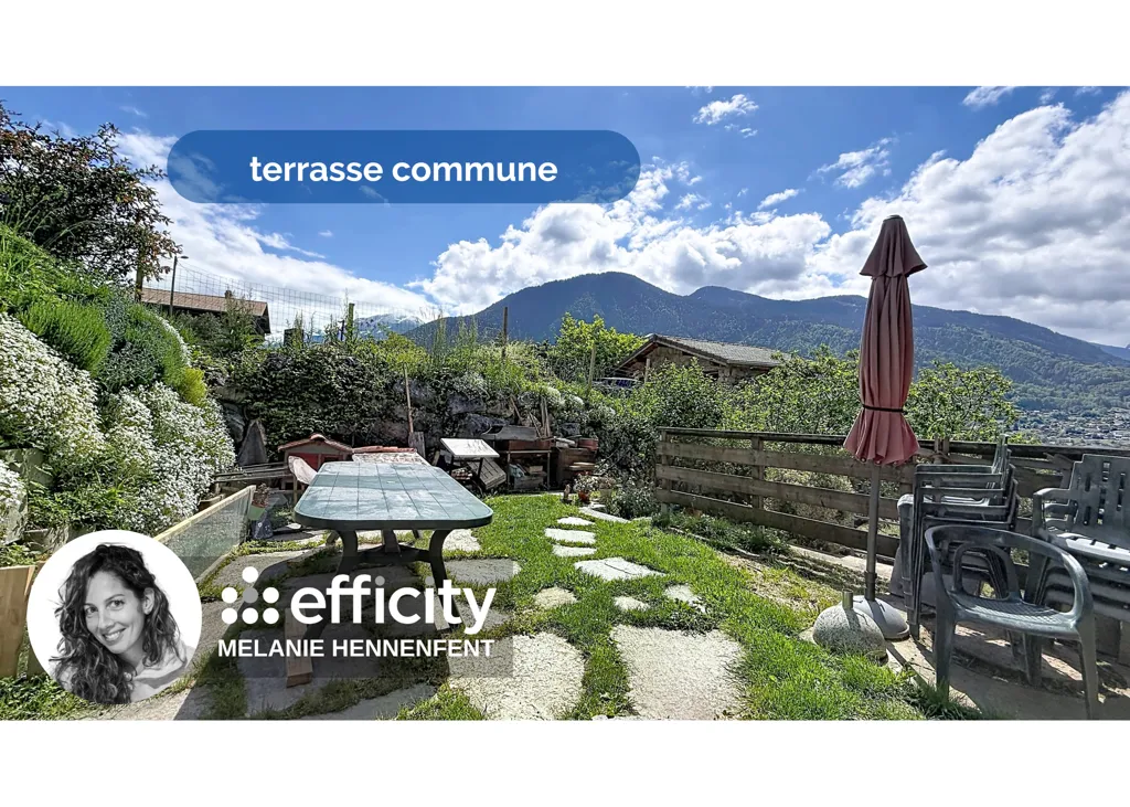 Terrasse - Appartement avec Balcon Sud à Passy