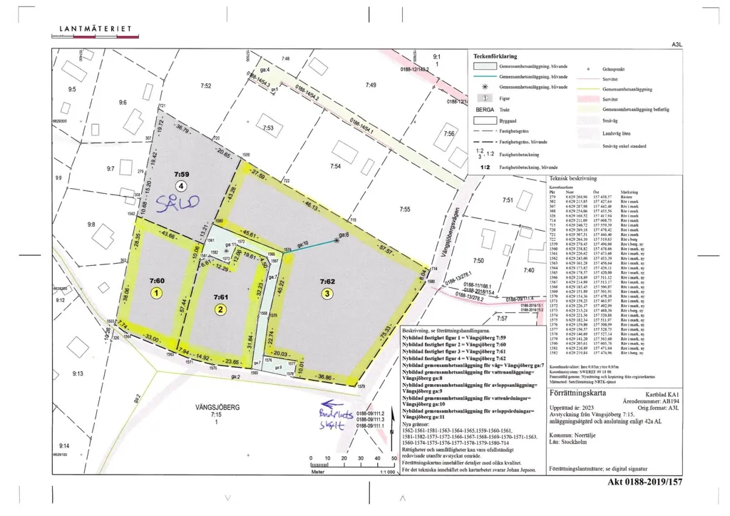 Floor Plan - Land Plots with Utilities Near Gottröra