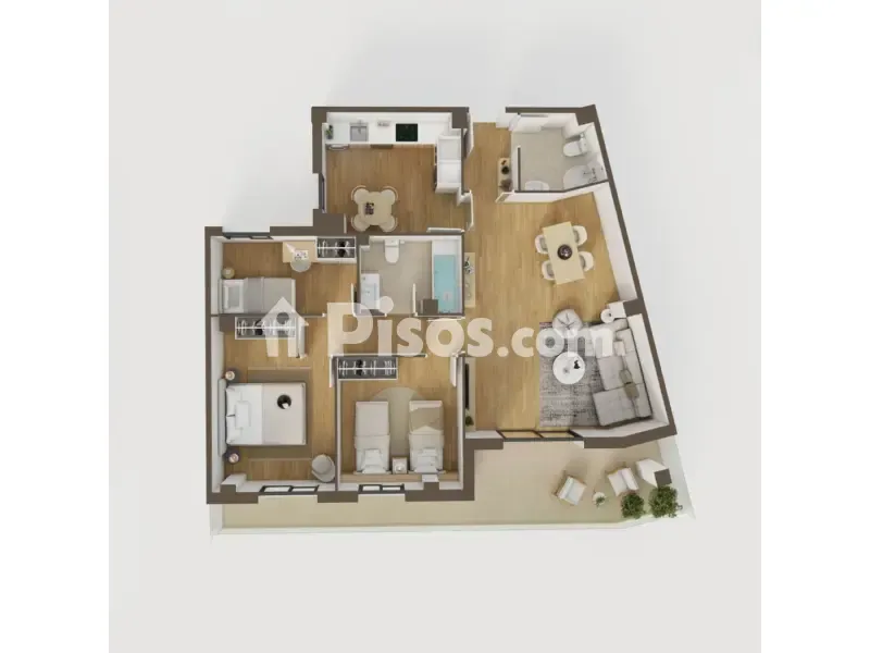 Plaan - Apartment with Pool in Les Borges Blanques