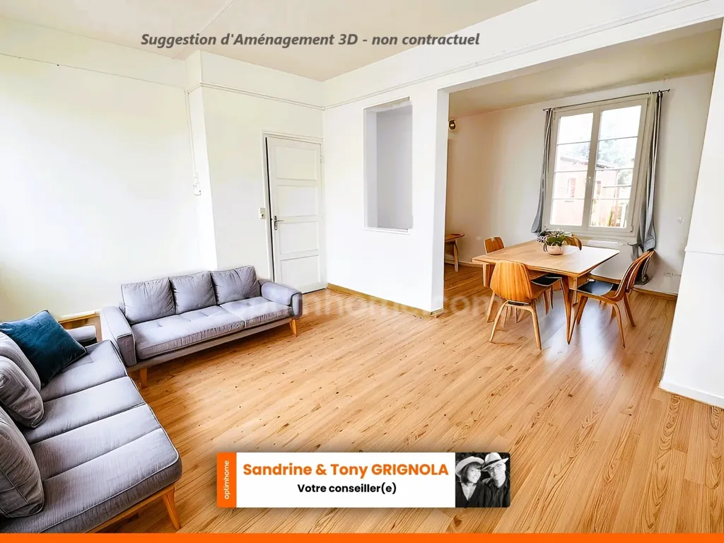 Séjour - Maison Familiale avec Jardin à Vimoutiers