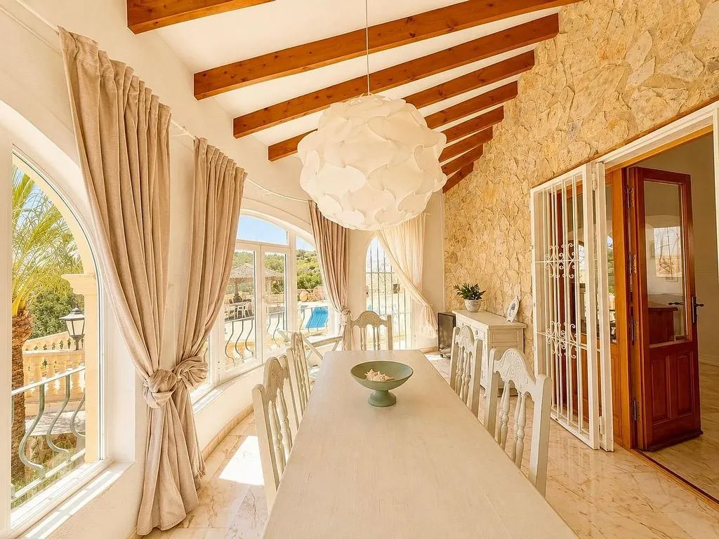 Salle à manger - Luxury House with Sea View in Benissa