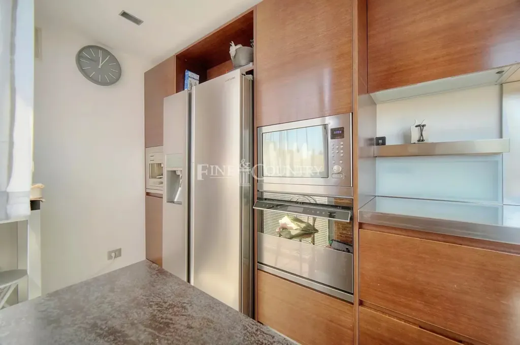 Cucina - Penthouse Villa with Sea View at Monaco Border