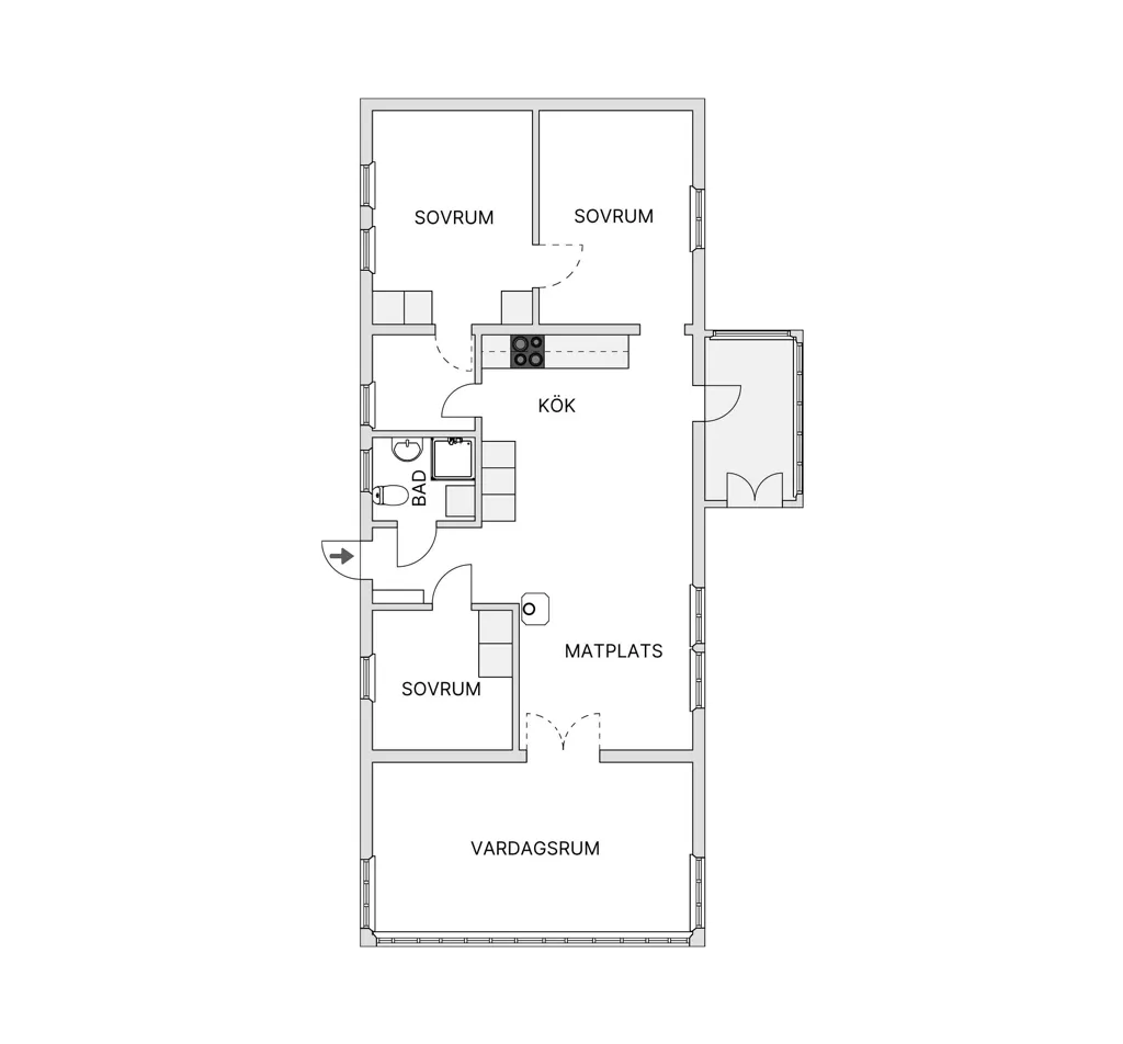 Maison 5 pièces à Värmdö kommun