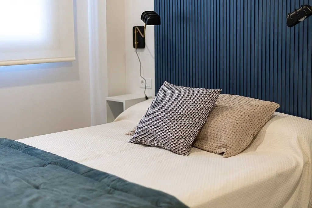 Bedrooms - Modern Flat with Balcony in Nou Moles, Valencia