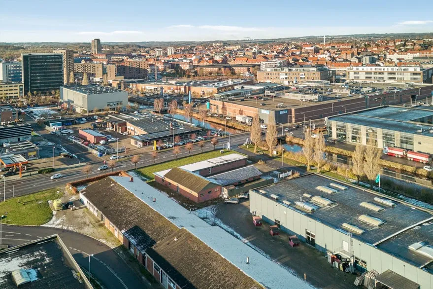 Vue aérienne - Commercial Plot with Strategic Location in Horsens