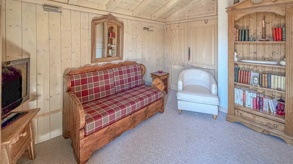 Chambres - Chalet avec Vue sur le Jaillet à Megève
