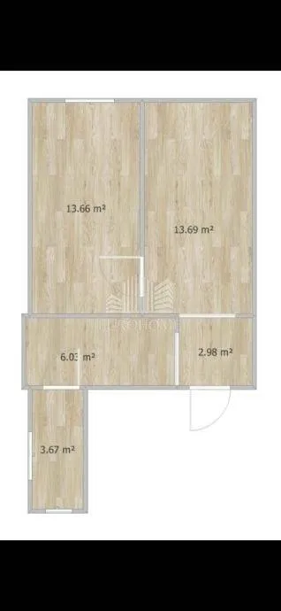 Plaan - Two-Bedroom Flat in Zagreb Centre