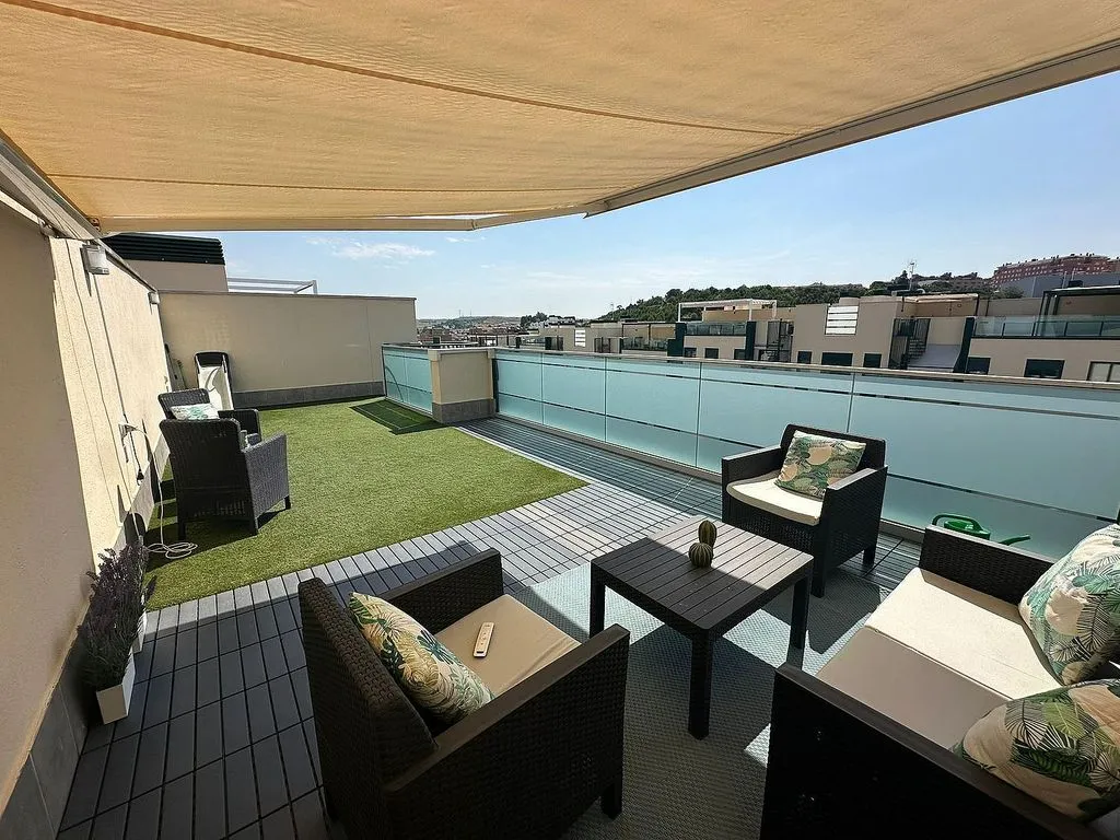 Terrass - Penthouse with Pool in Arganda del Rey