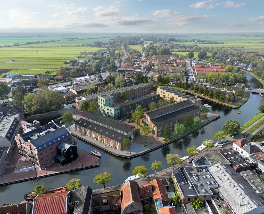 Vista aerea - New Build Homes near Oudewater