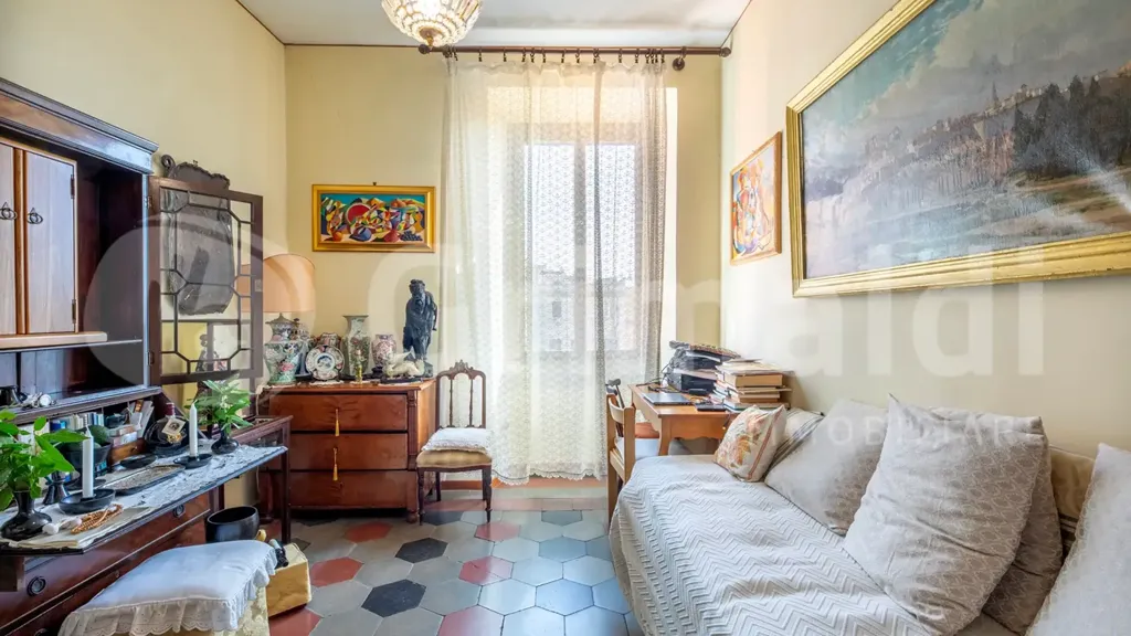 Living Room - Nuda Proprietà Penthouse in Rome