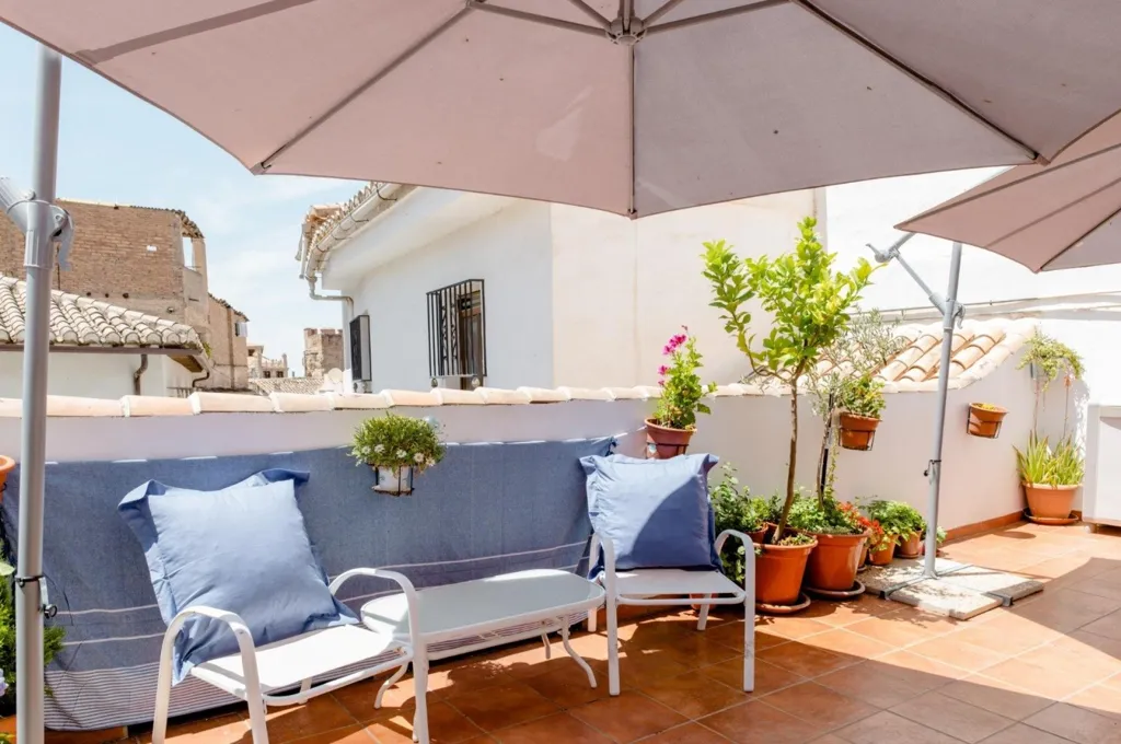 Terrass - Chalet with Terrace in Granada Centre