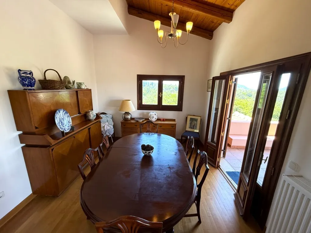 Sala da pranzo - 3-Storey Villa with Panoramic Views in Vasilika, Corfu