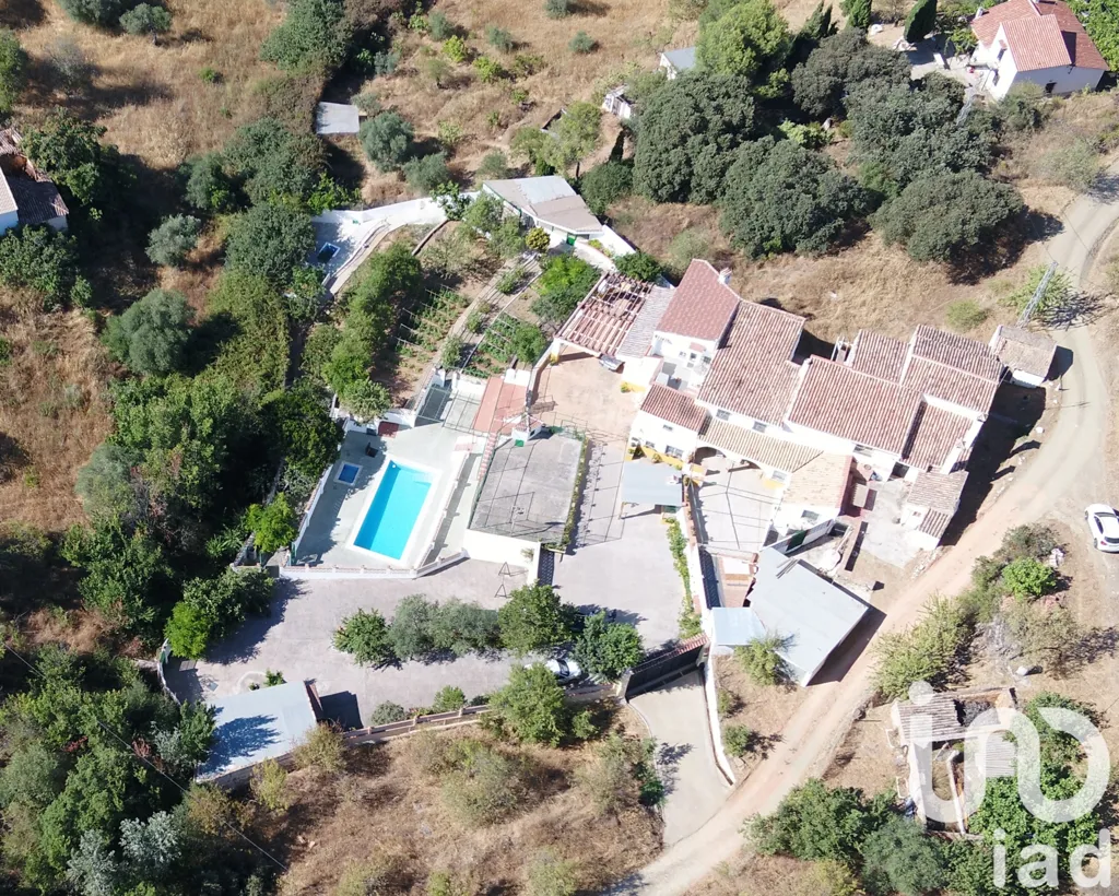 Aerial - Rustic Finca with Pool in Casabermeja