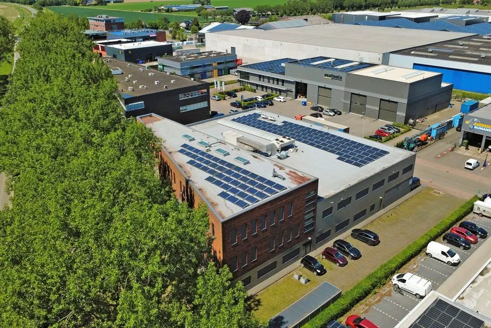 Vue aérienne - Modern Business Unit with A++++ Energy Rating in Numansdorp