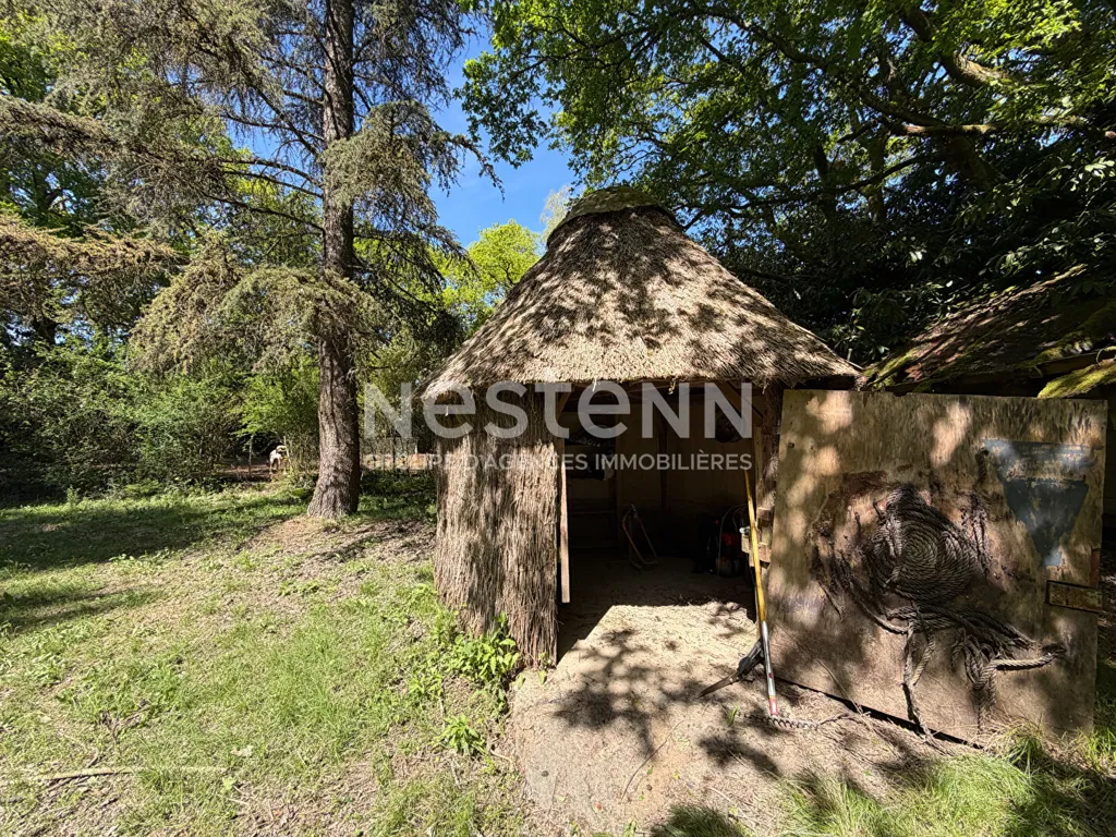 Jardin - Moulin de Caractère avec Étang Privé près de Questembert