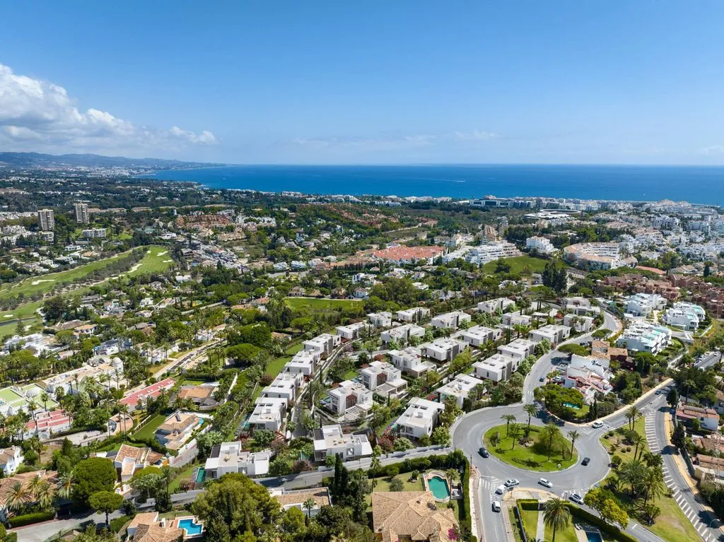 Õhuvaade - Luxury Villa with Sea View in Marbella