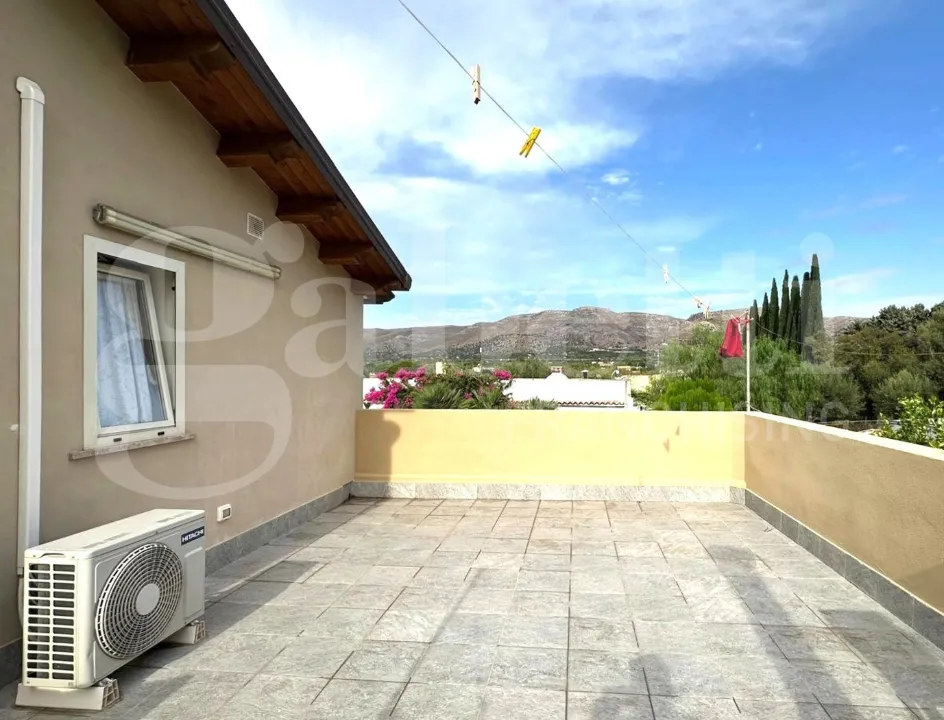 Terrasse - Villa with Sea View in Avola