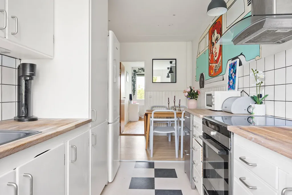Cucina - Apartment with Central Heating in Espergærde