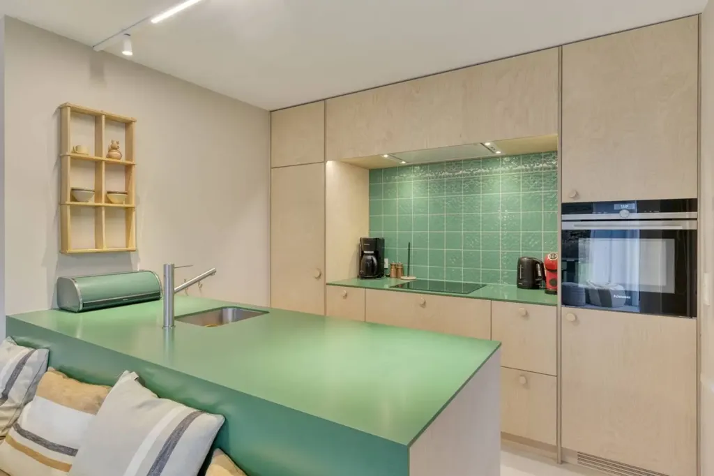 Cuisine - Villa avec Pratique Rénovée au Centre de Sint-Idesbald