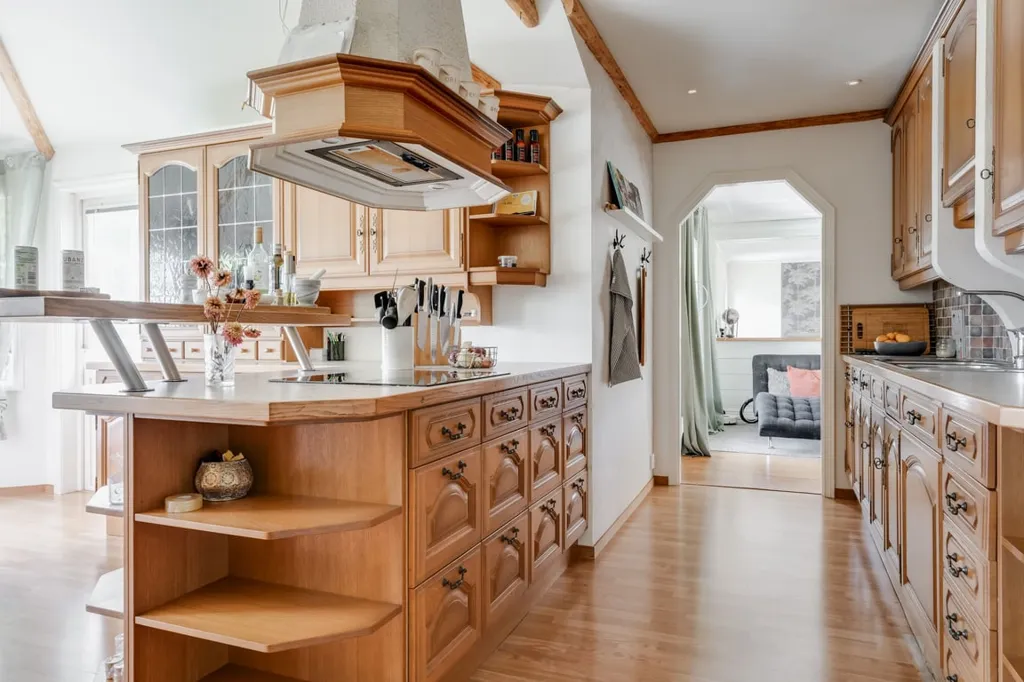 Cuisine - Villa with Private Golf Course in Fristad